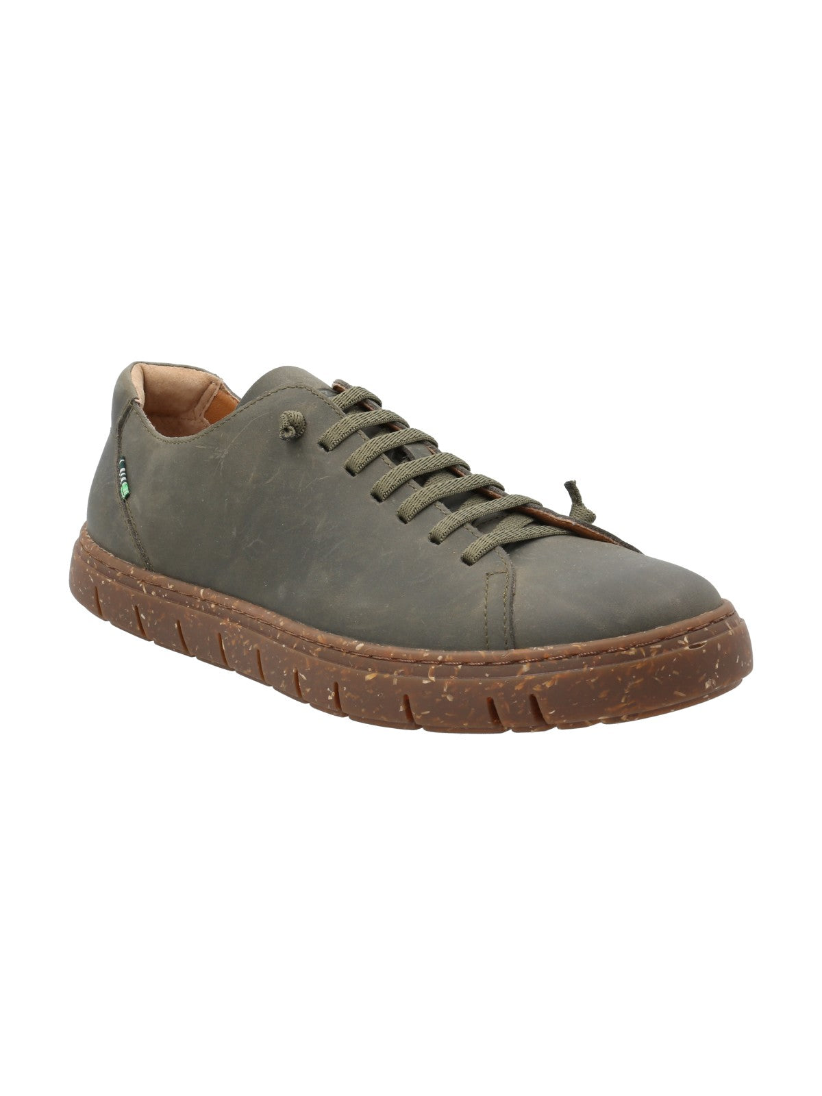 Zapatilla Cuero Hombre Posselt Verde Rockford