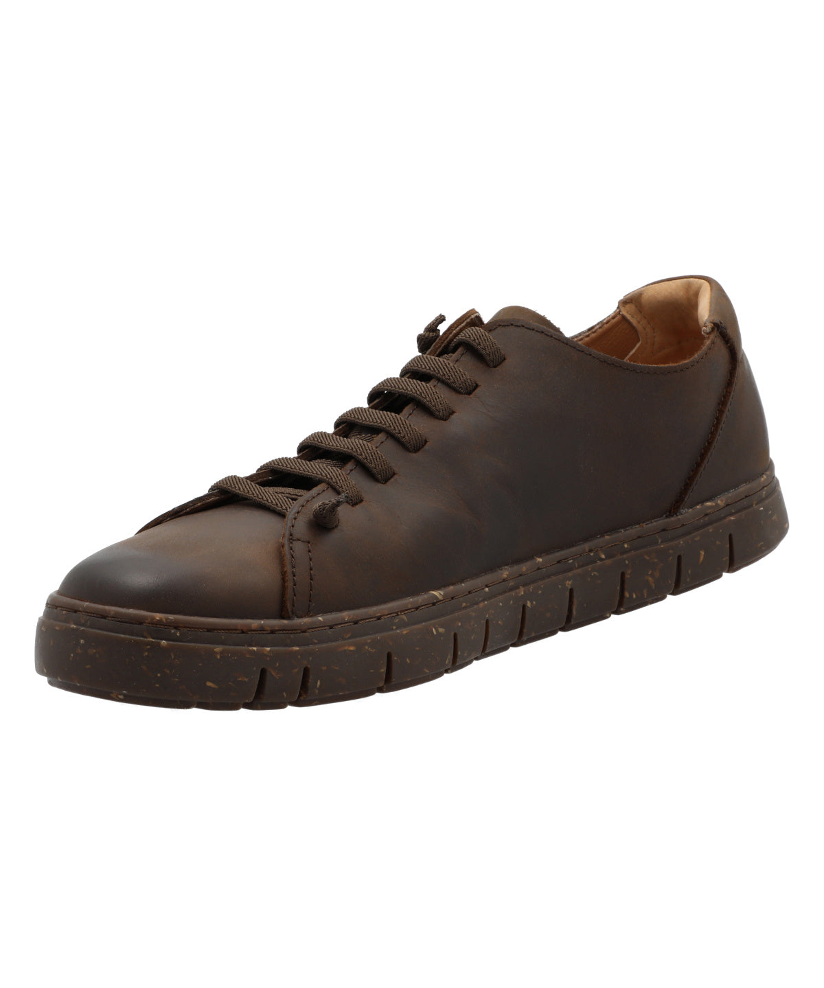 Zapatilla Cuero Hombre Posselt Café Rockford