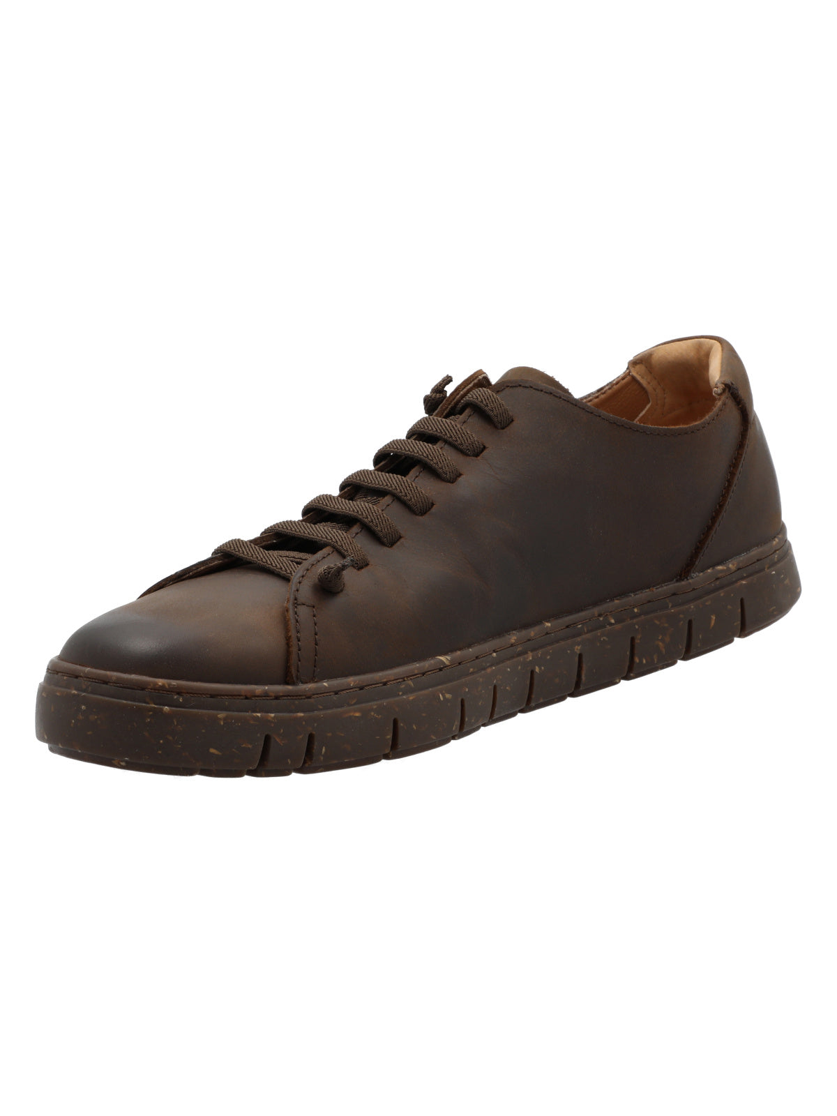 Zapatilla Cuero Hombre Posselt Café Rockford