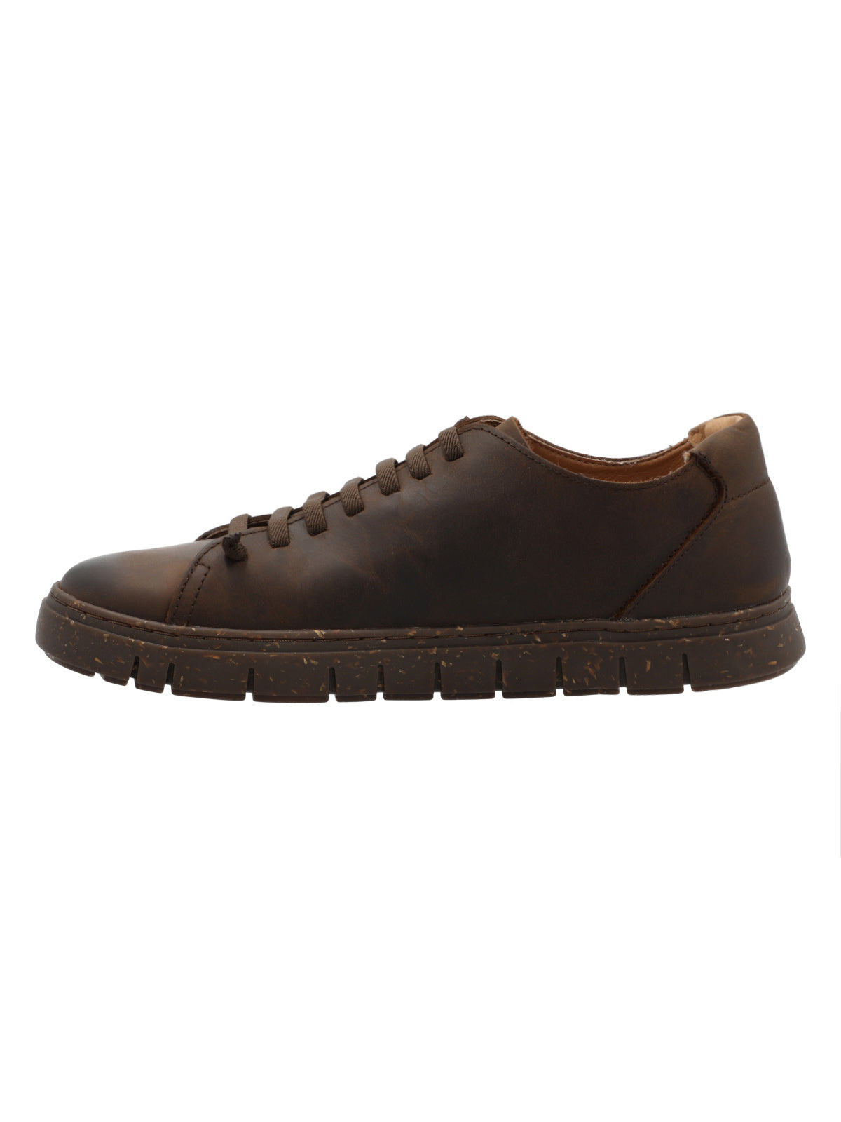 Zapatilla Cuero Hombre Posselt Café Rockford