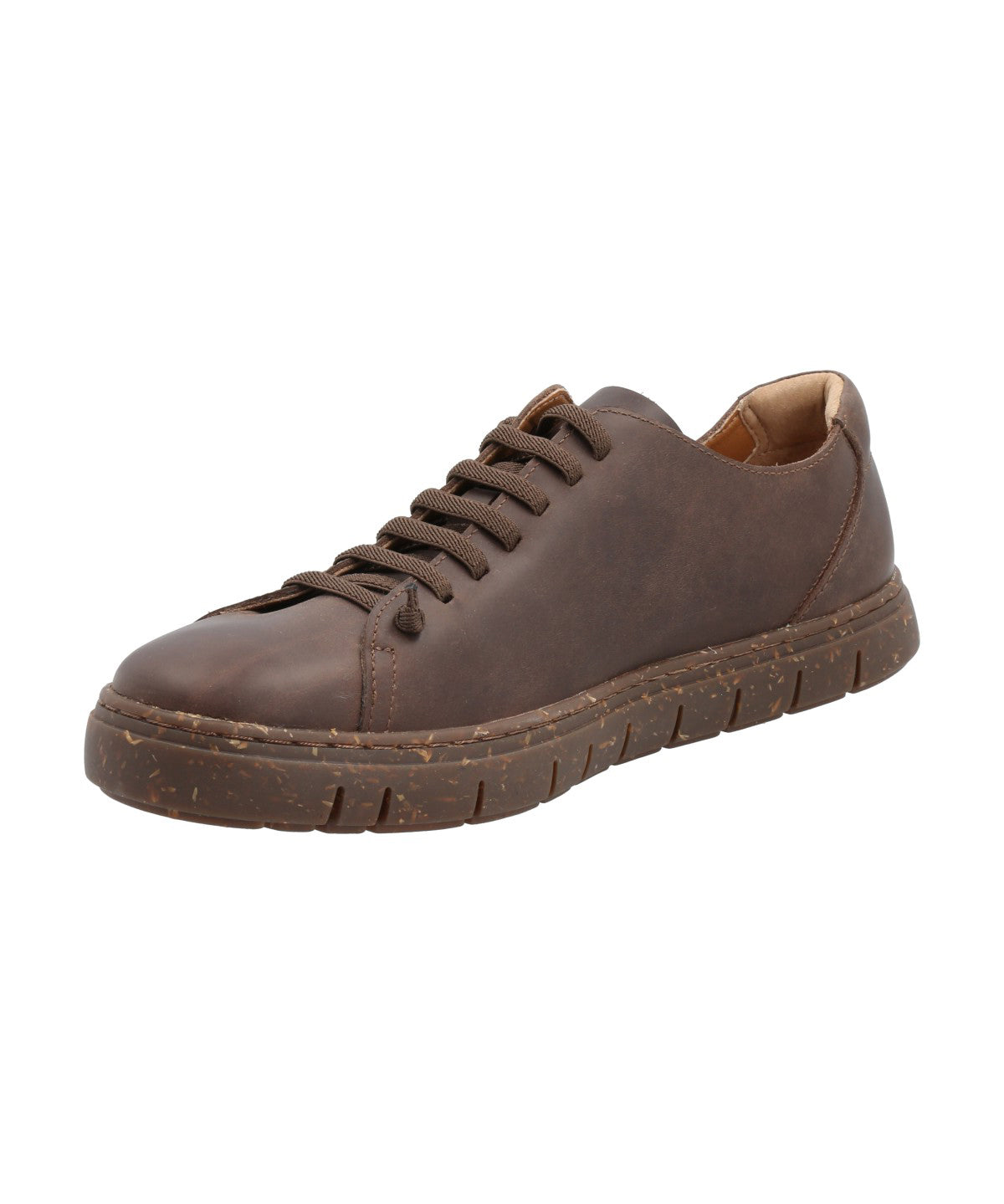 Zapatilla Cuero Hombre Posselt Café Rockford