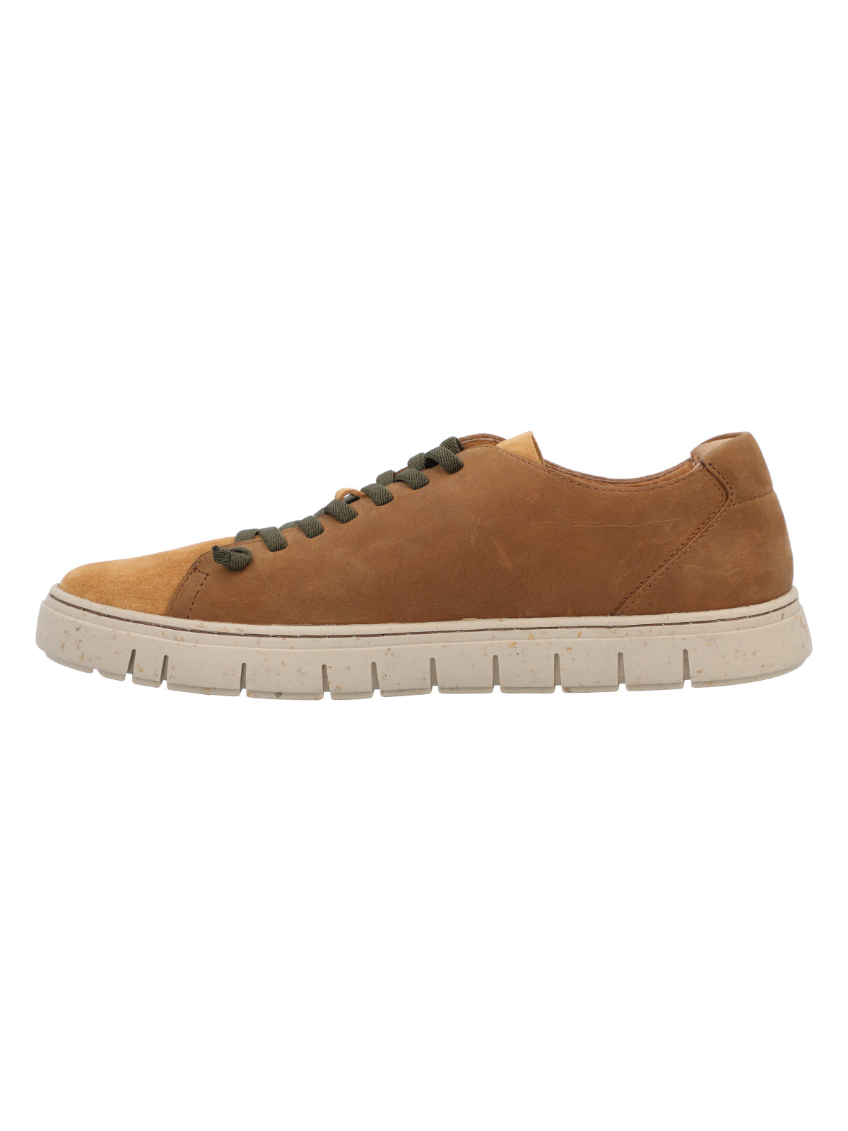 Zapatilla Cuero Hombre Posselt Café Rockford