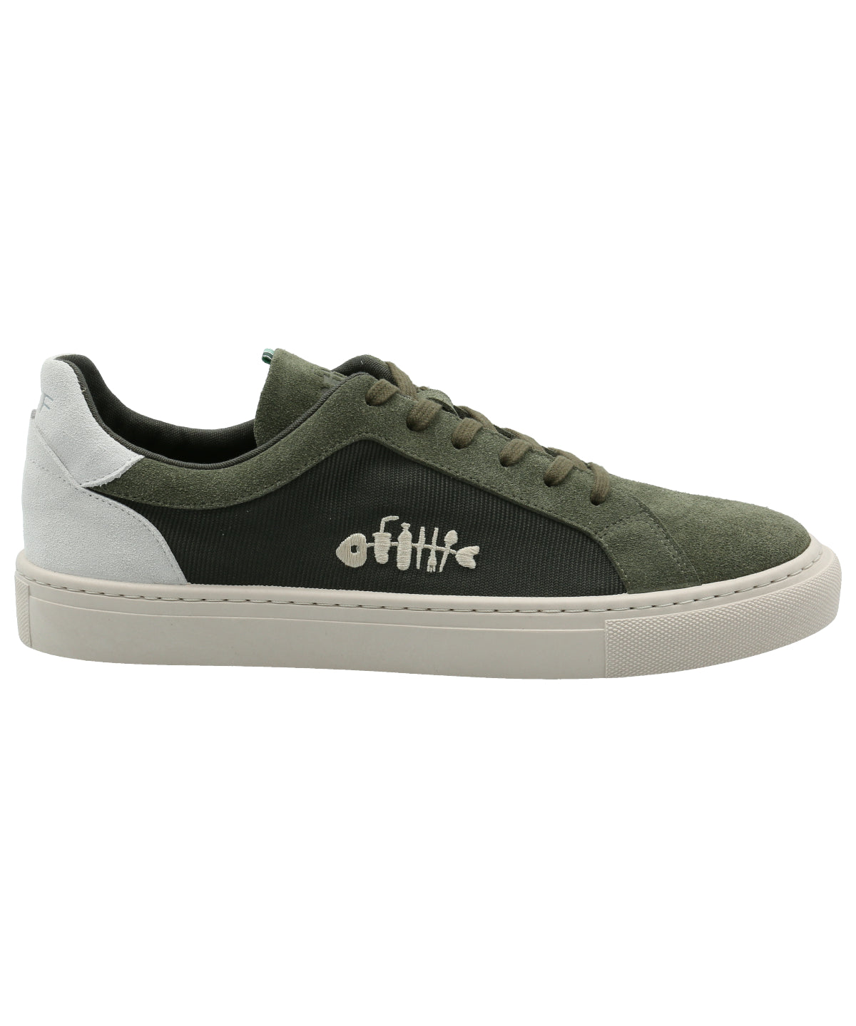 Zapatilla Cuero Hombre Tifon Verde Rockford