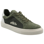 Zapatilla Cuero Hombre Tifon Verde Rockford