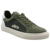Zapatilla Cuero Hombre Tifon Verde Rockford