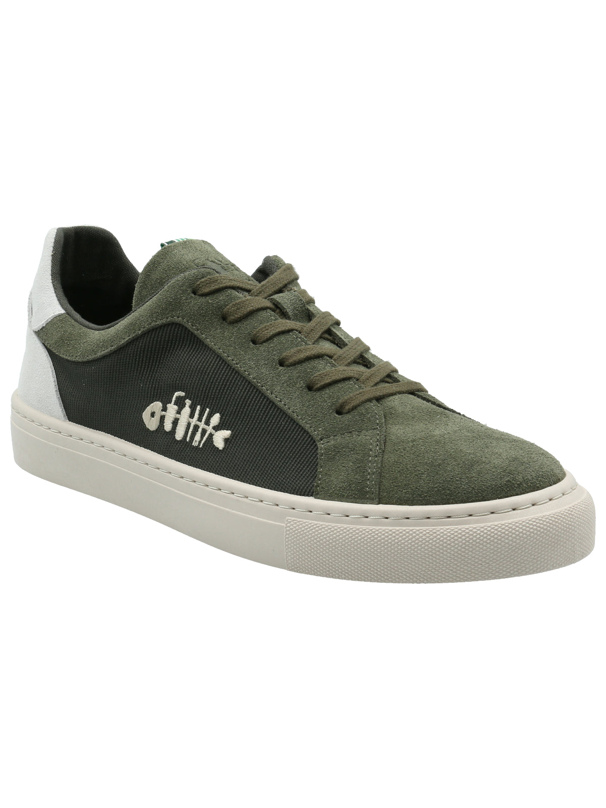 Zapatilla Cuero Hombre Tifon Verde Rockford