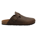 Sueco Cuero Liso Hombre Rowan Café Rockford