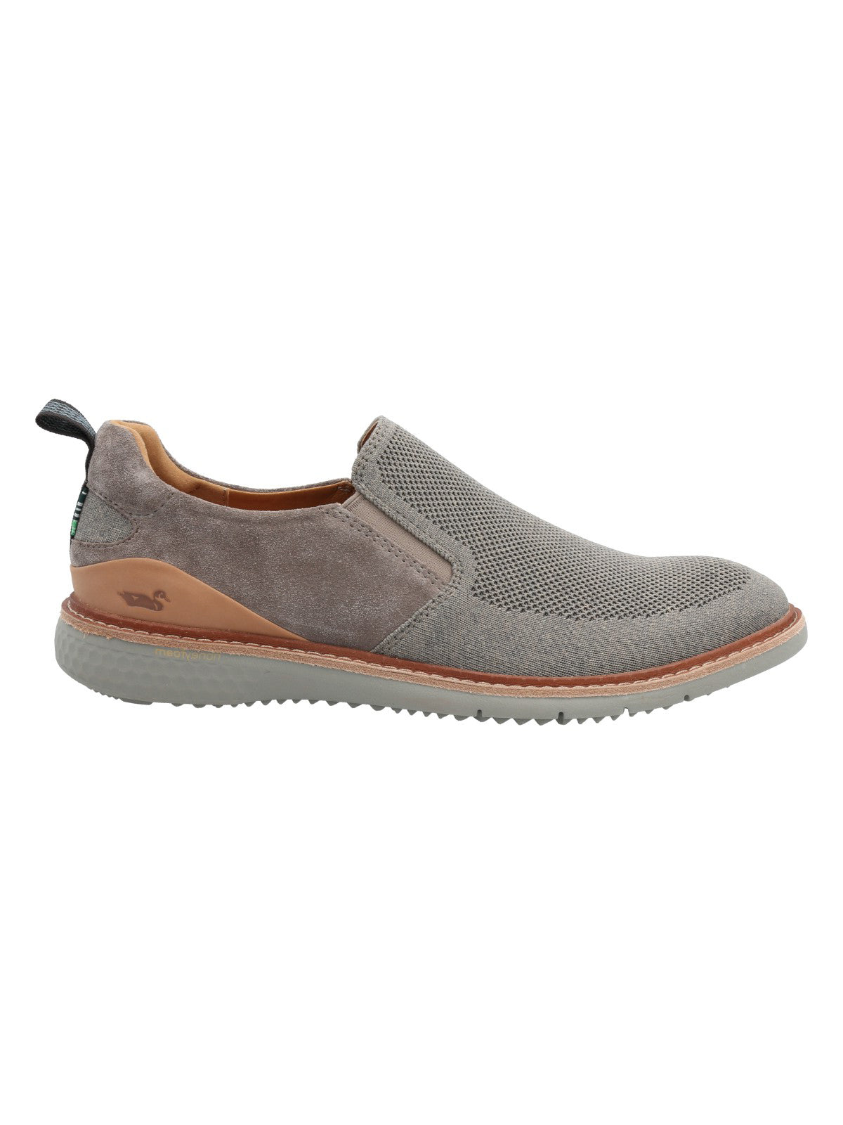 Slip On Cuero Hombre Sainz Gris Rockford