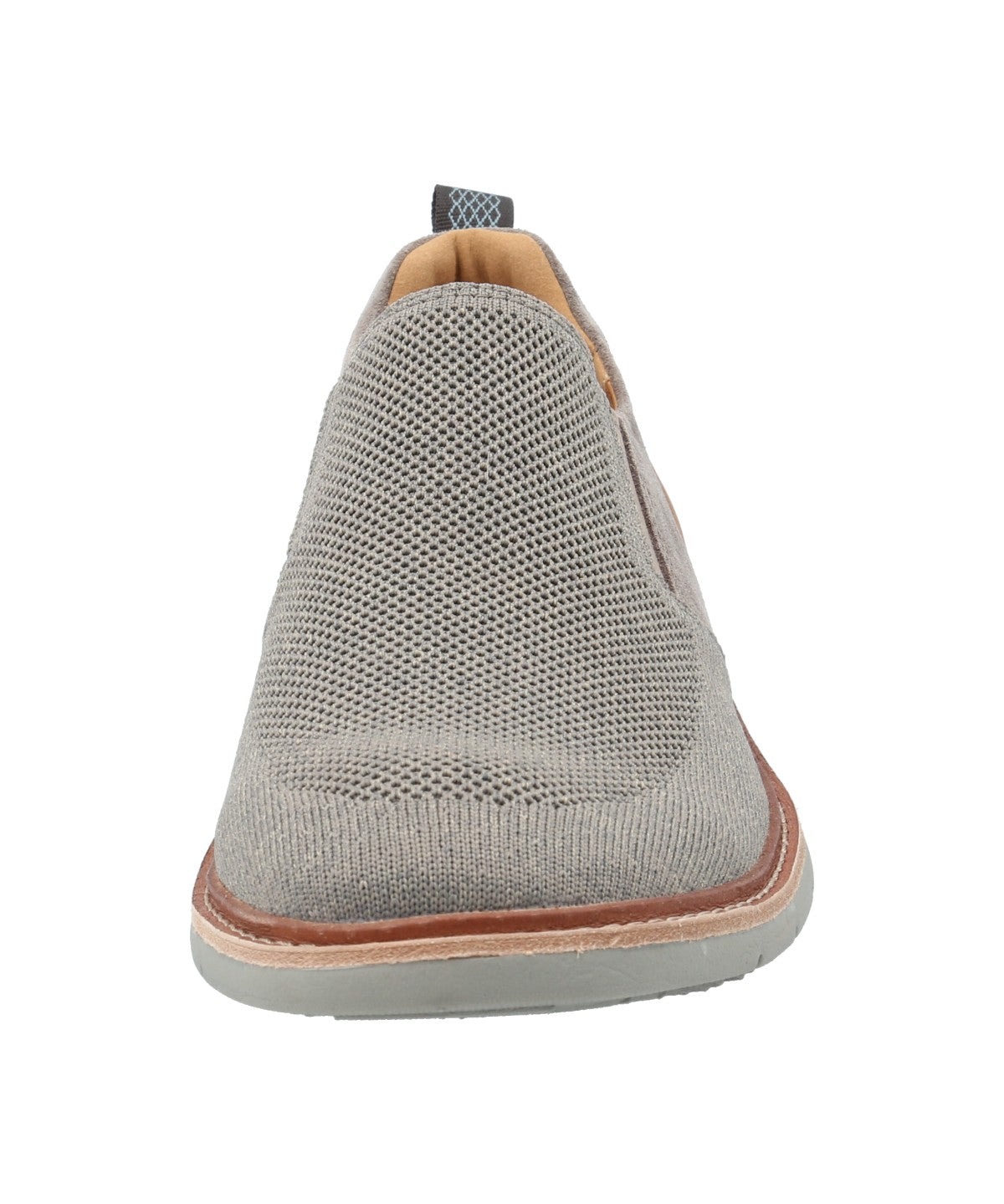 Slip On Cuero Hombre Sainz Gris Rockford