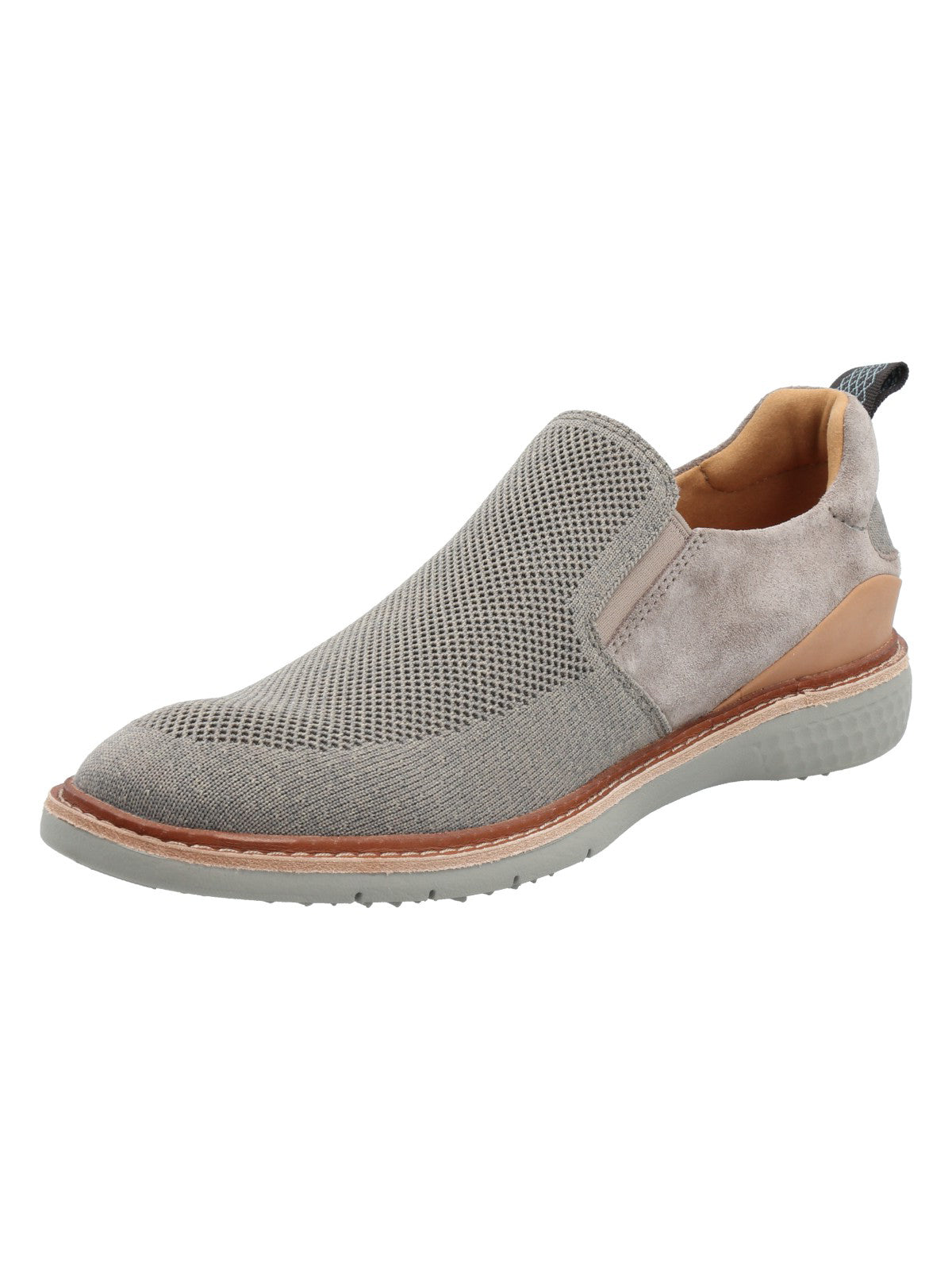 Slip On Cuero Hombre Sainz Gris Rockford