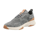 Zapatilla Cuero Hombre Lewis Gris Rockford