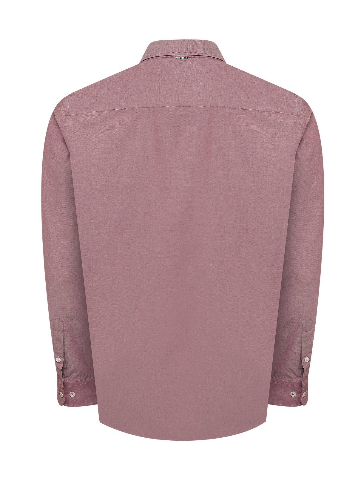 Camisa Algodón Hombre Woolsolid Rojo Rockford