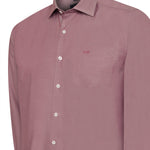 Camisa Algodón Hombre Woolsolid Rojo Rockford