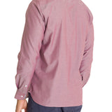 Camisa Algodón Hombre Woolsolid Rojo Rockford