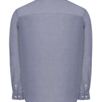 Camisa Algodón Hombre Woolsolid Azul Rockford