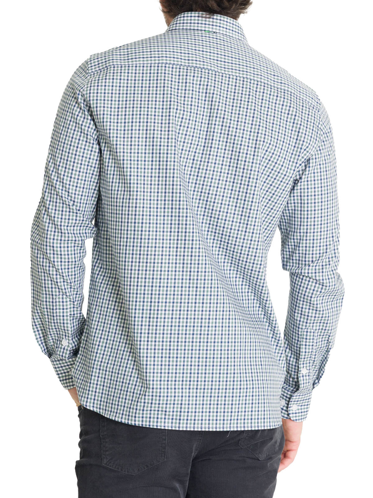Camisa Algodón Hombre Wool Blanco Rockford
