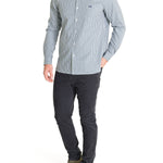 Camisa Algodón Hombre Wool Blanco Rockford
