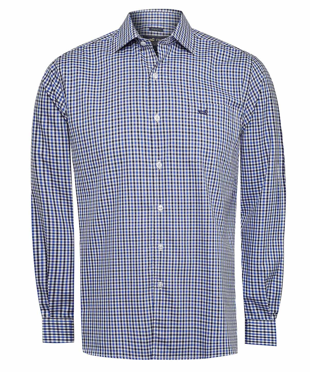 Camisa Algodón Hombre Wool Blanco Rockford