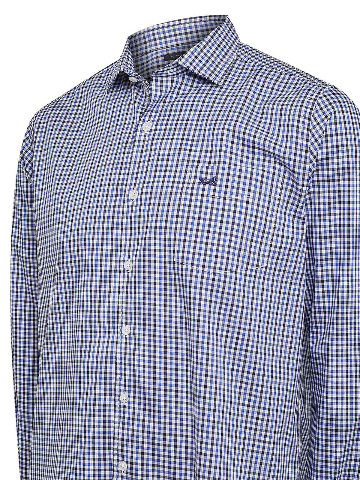 Camisa Algodón Hombre Wool Blanco Rockford
