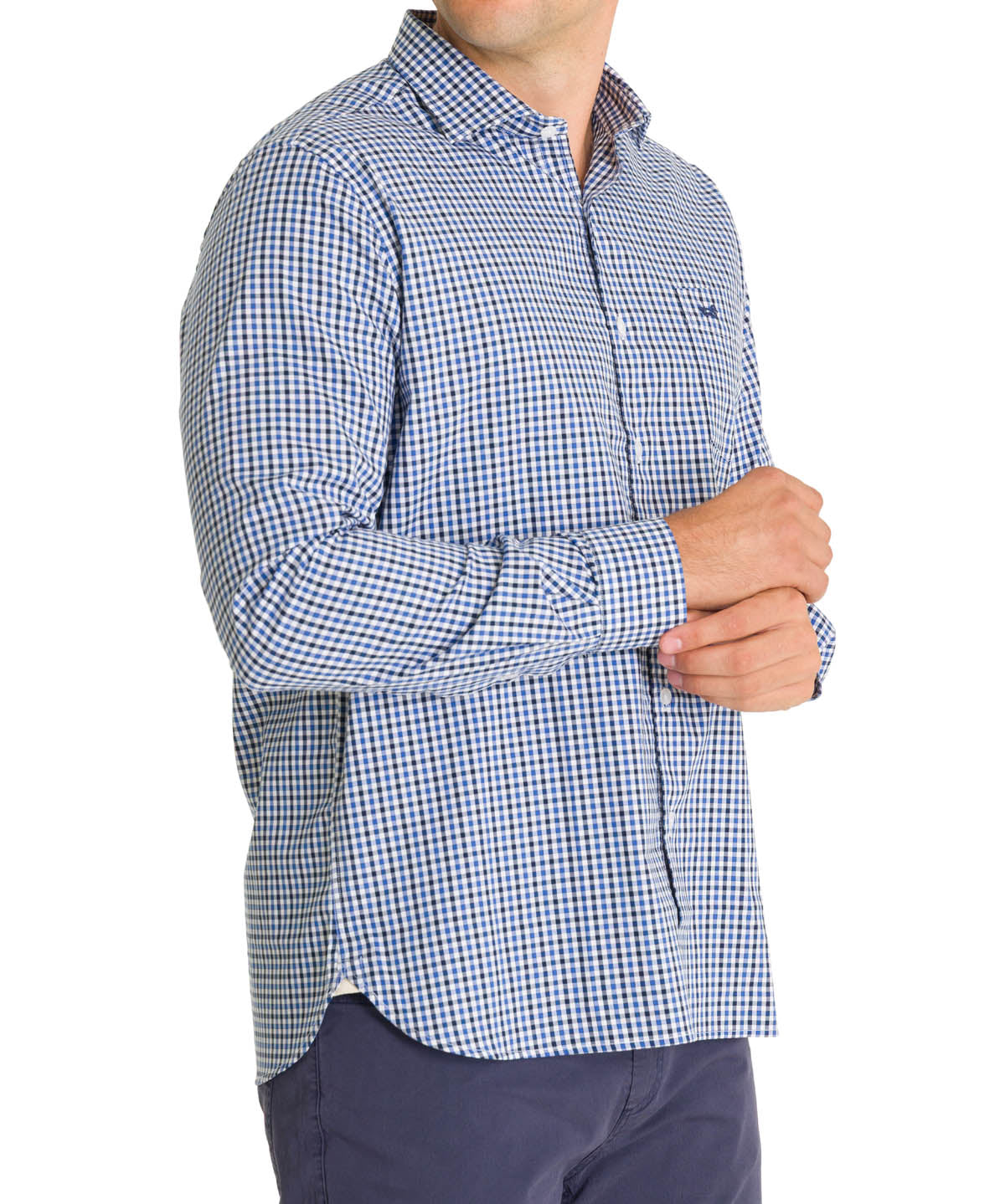 Camisa Algodón Hombre Wool Blanco Rockford