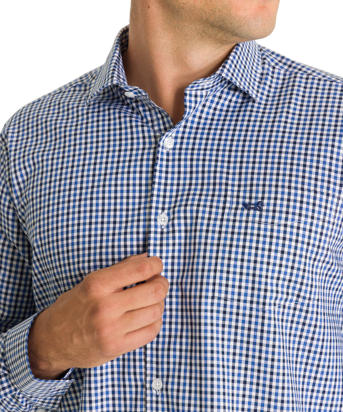 Camisa Algodón Hombre Wool Blanco Rockford