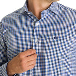 Camisa Algodón Hombre Wool Blanco Rockford