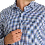Camisa Algodón Hombre Wool Blanco Rockford