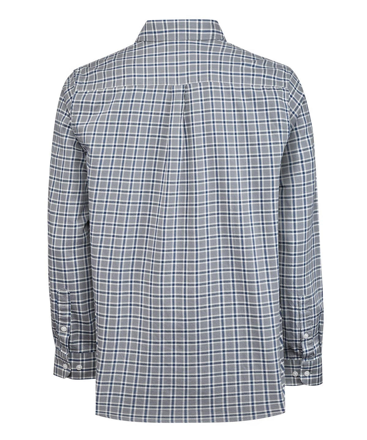 Camisa Algodón/Lana Hombre Wool Gris Cuadrillé Rockford
