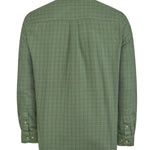 Camisa Algodón/Lana Hombre Wool Verde Cudrillé Rockford