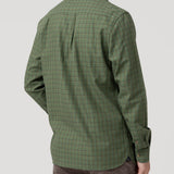 Camisa Algodón/Lana Hombre Wool Verde Cudrillé Rockford