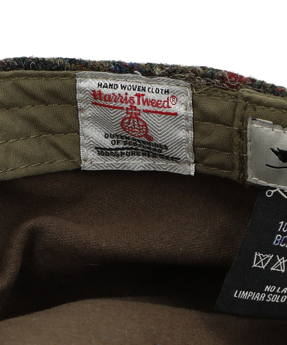 Gorro Lana Hombre Rkf Harristwd Beret Verde Rockford