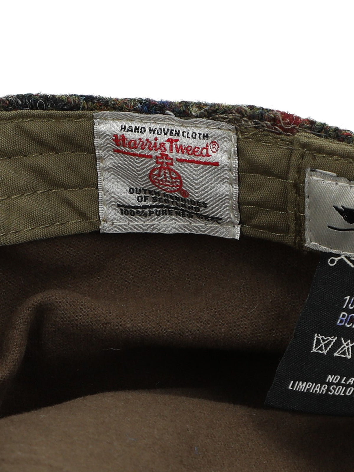 Gorro Lana Hombre Rkf Harristwd Beret Verde Rockford
