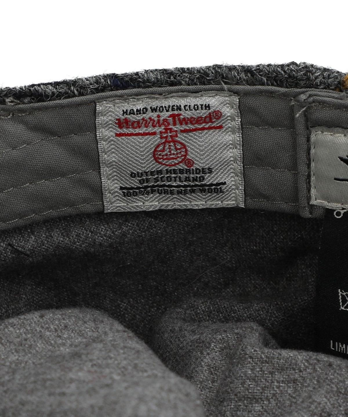 Gorro Lana Hombre Rkf Harristwd Beret Gris Rockford
