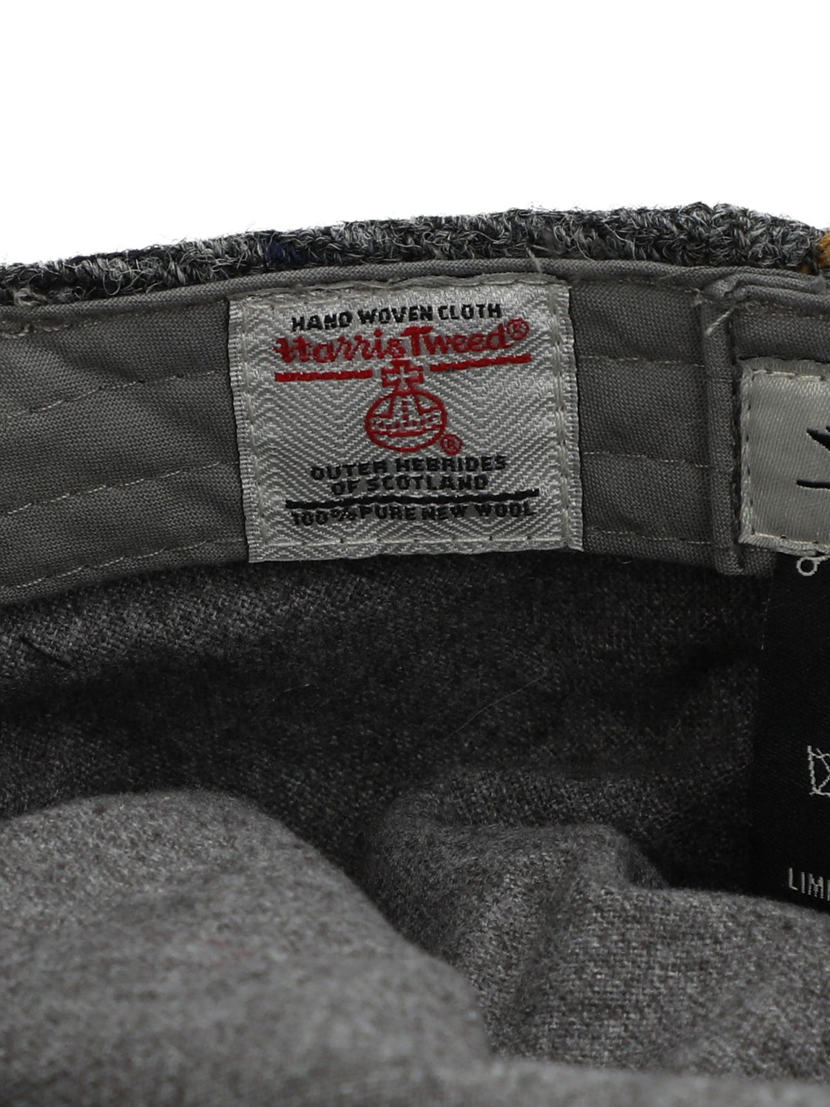 Gorro Lana Hombre Rkf Harristwd Beret Gris Rockford
