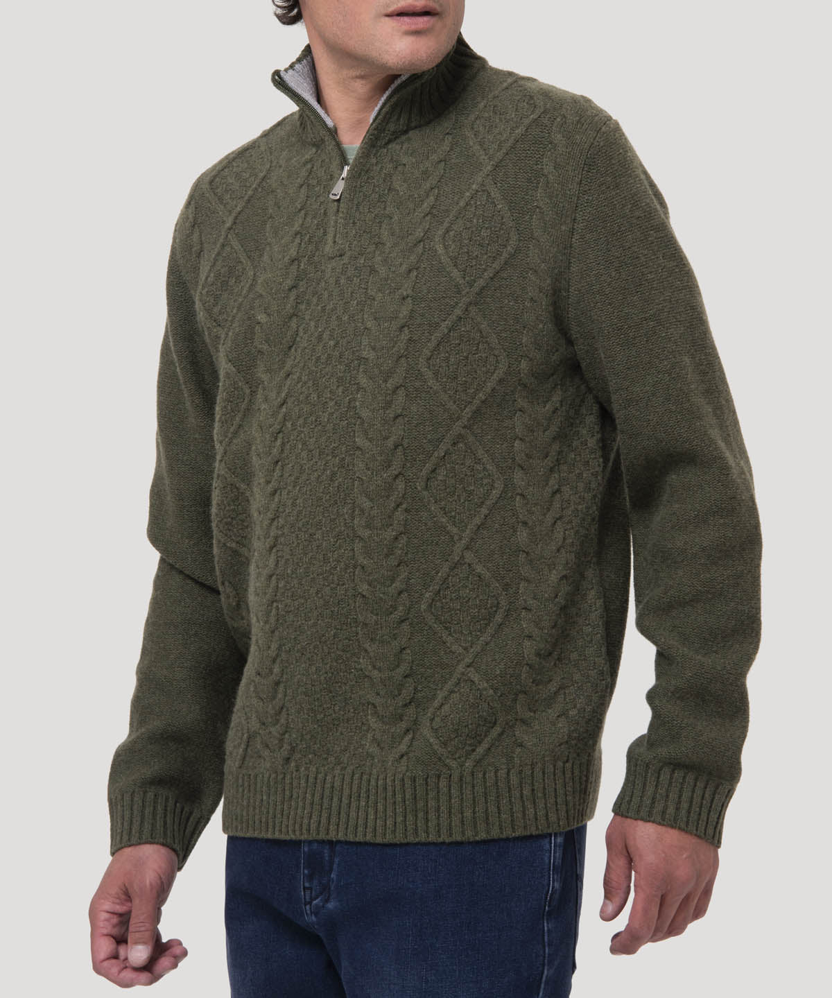 Sweater Lana Hombre Pietro Azul Rockford