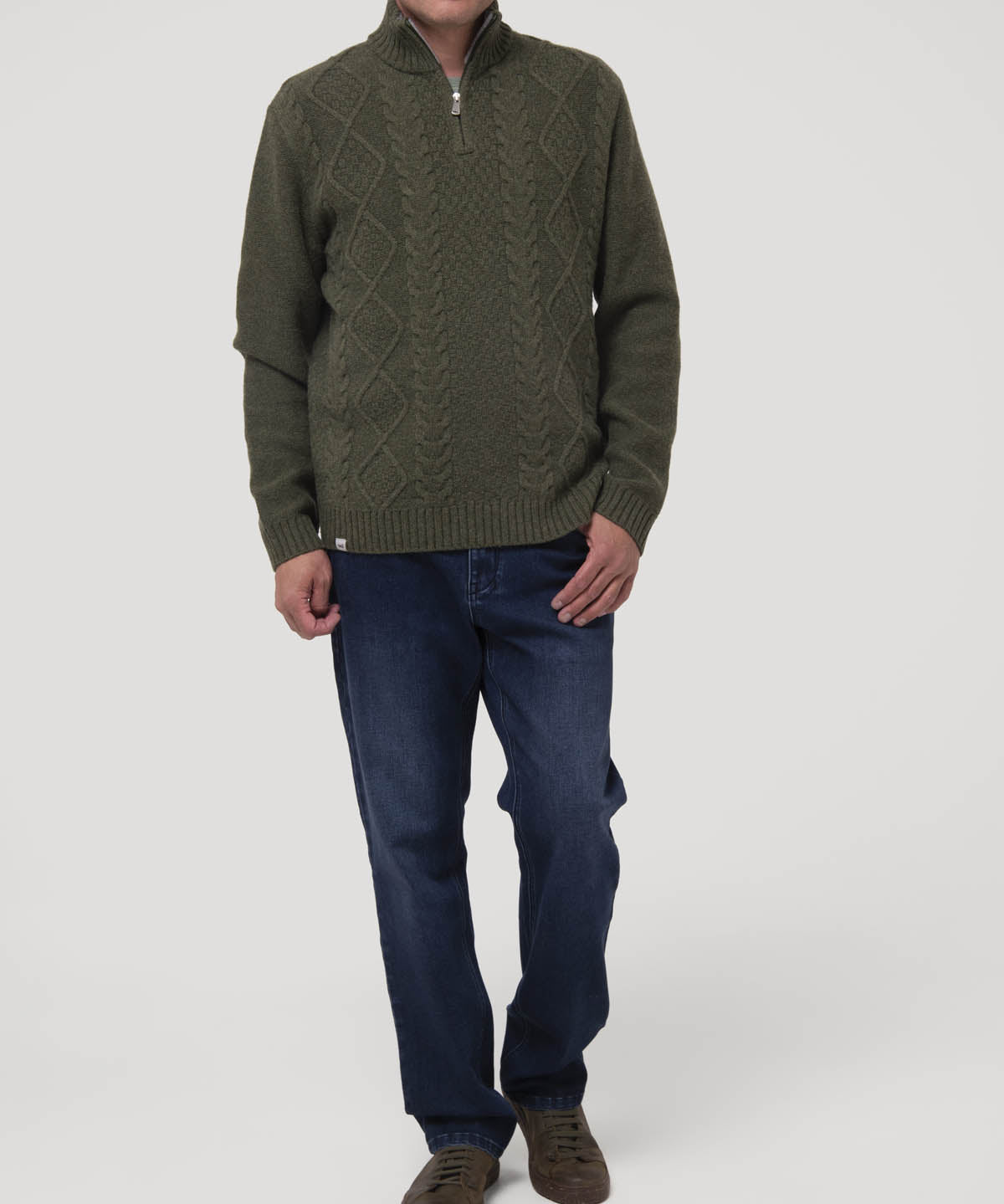 Sweater Lana Hombre Pietro Azul Rockford