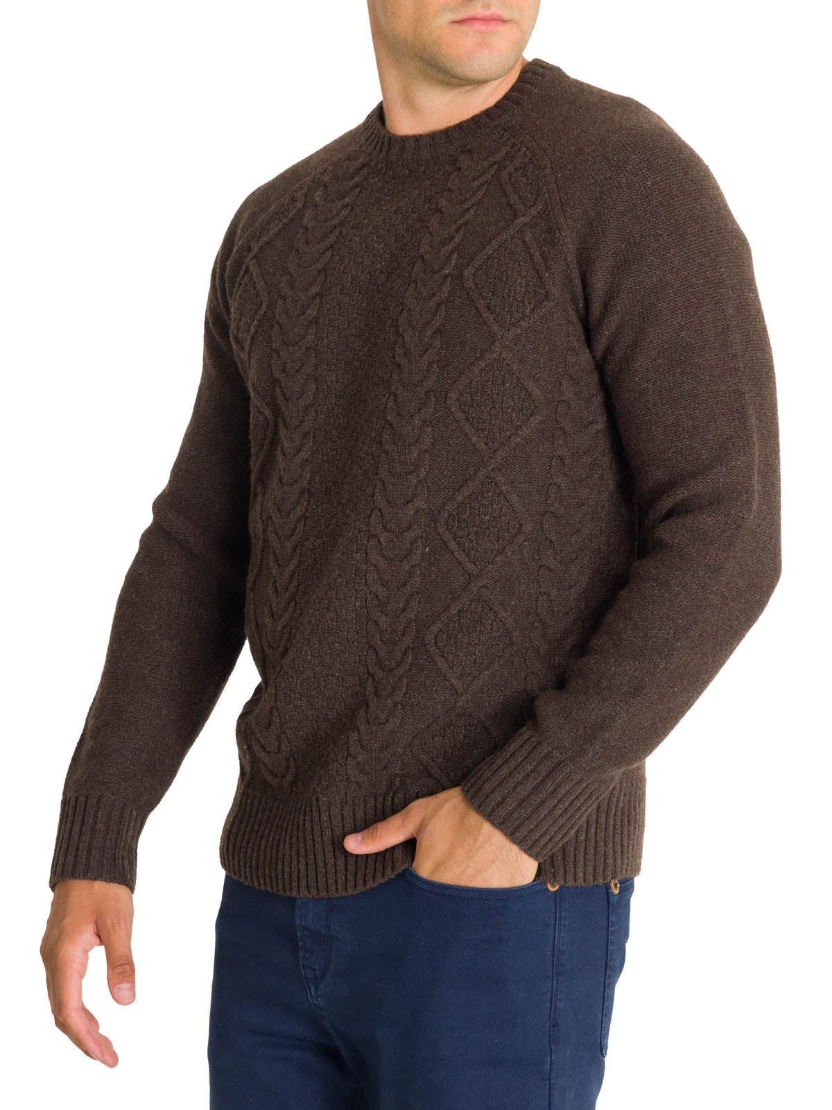 Sweater Lana Hombre Petter Café Rockford