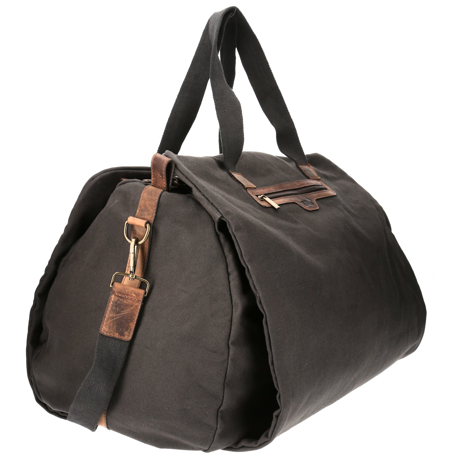 Bolso Canvas Reciclado Hombre Rcy Roma Suit Gris Rockford