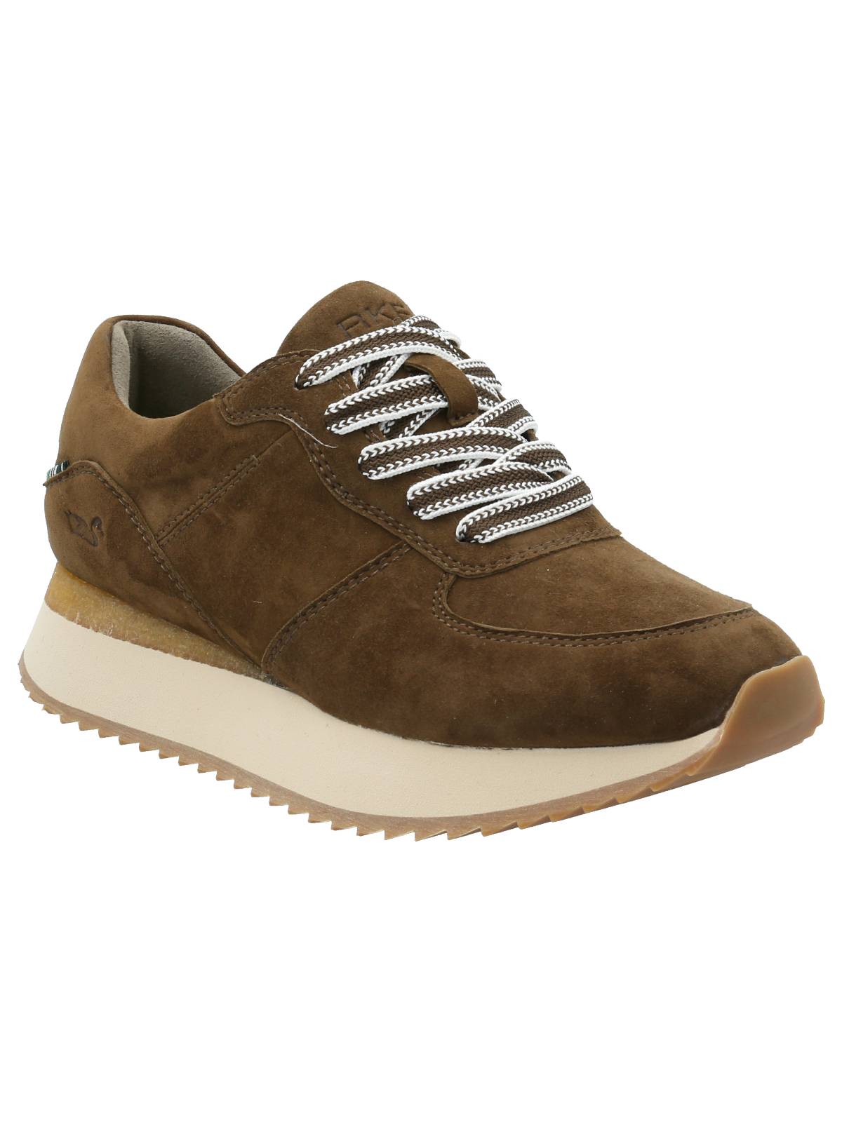 Zapatilla Cuero Mujer Viena Oliva Rockford