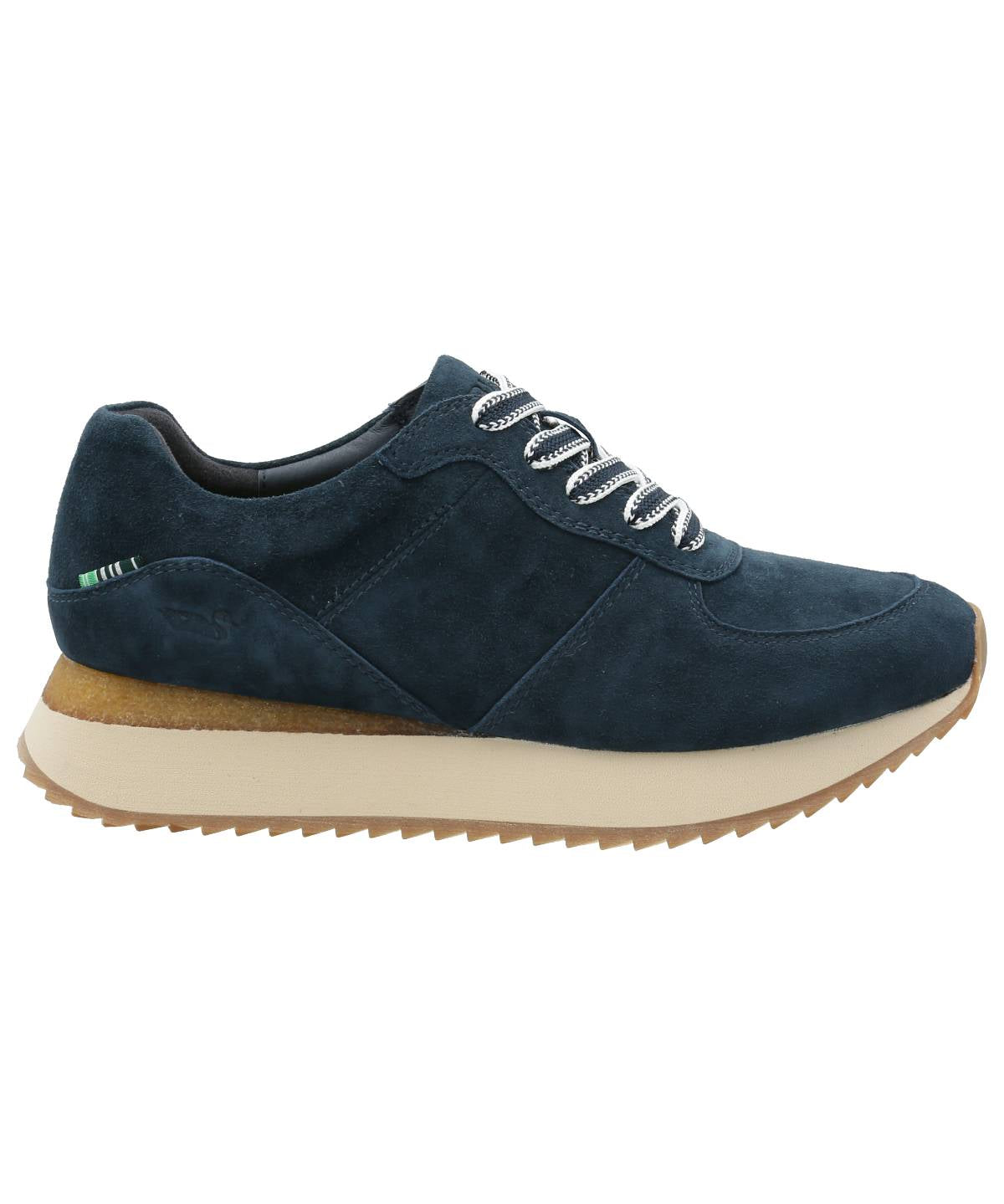 Zapatilla Cuero Mujer Viena Azul Rockford