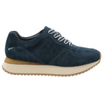 Zapatilla Cuero Mujer Viena Azul Rockford