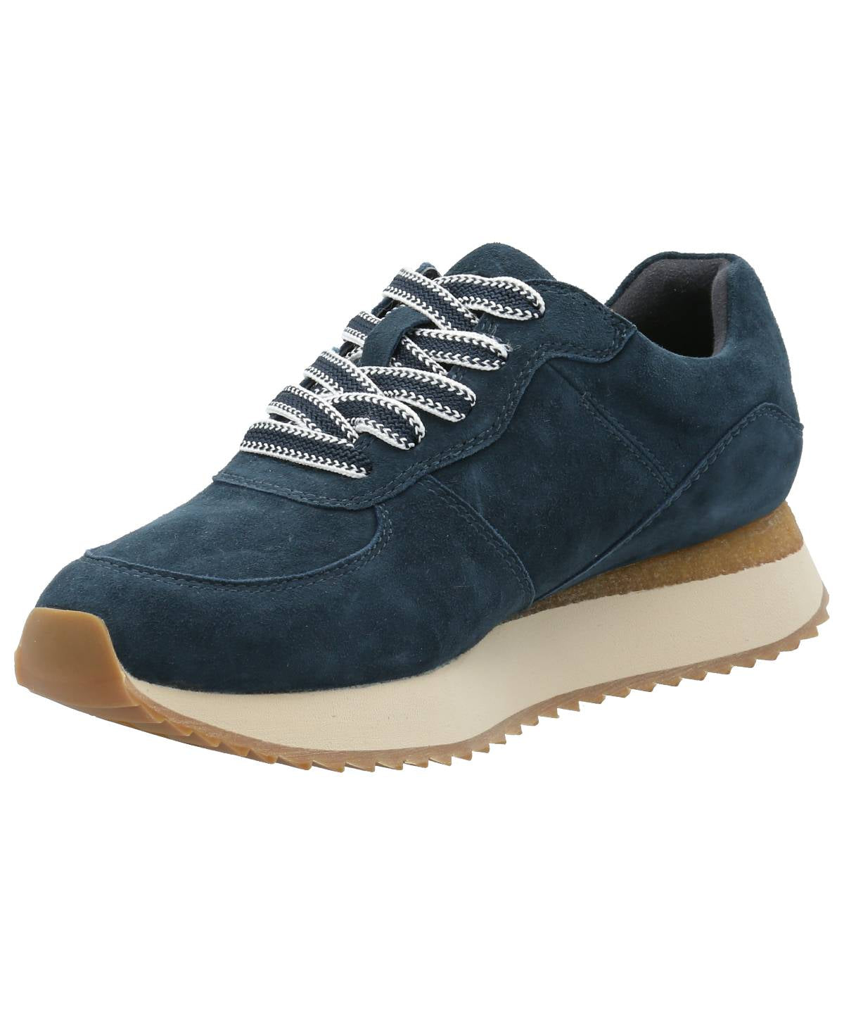 Zapatilla Cuero Mujer Viena Azul Rockford
