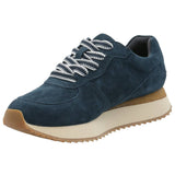 Zapatilla Cuero Mujer Viena Azul Rockford