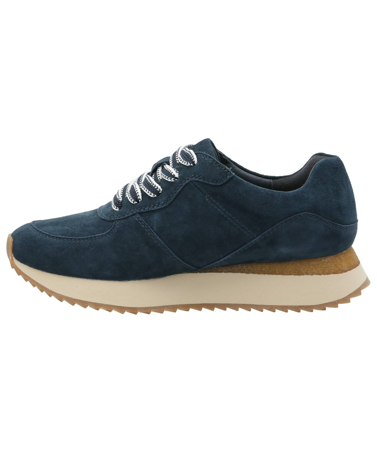 Zapatilla Cuero Mujer Viena Azul Rockford