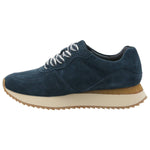 Zapatilla Cuero Mujer Viena Azul Rockford