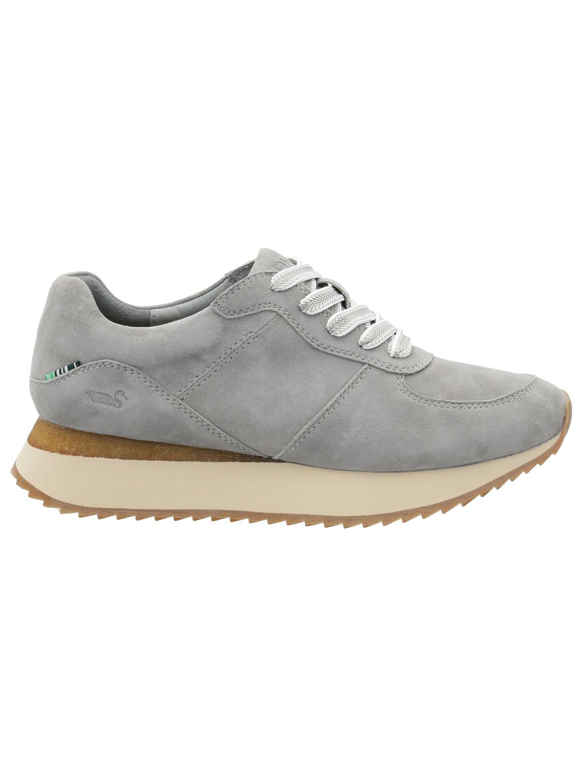 Zapatilla Cuero Mujer Viena Gris Rockford
