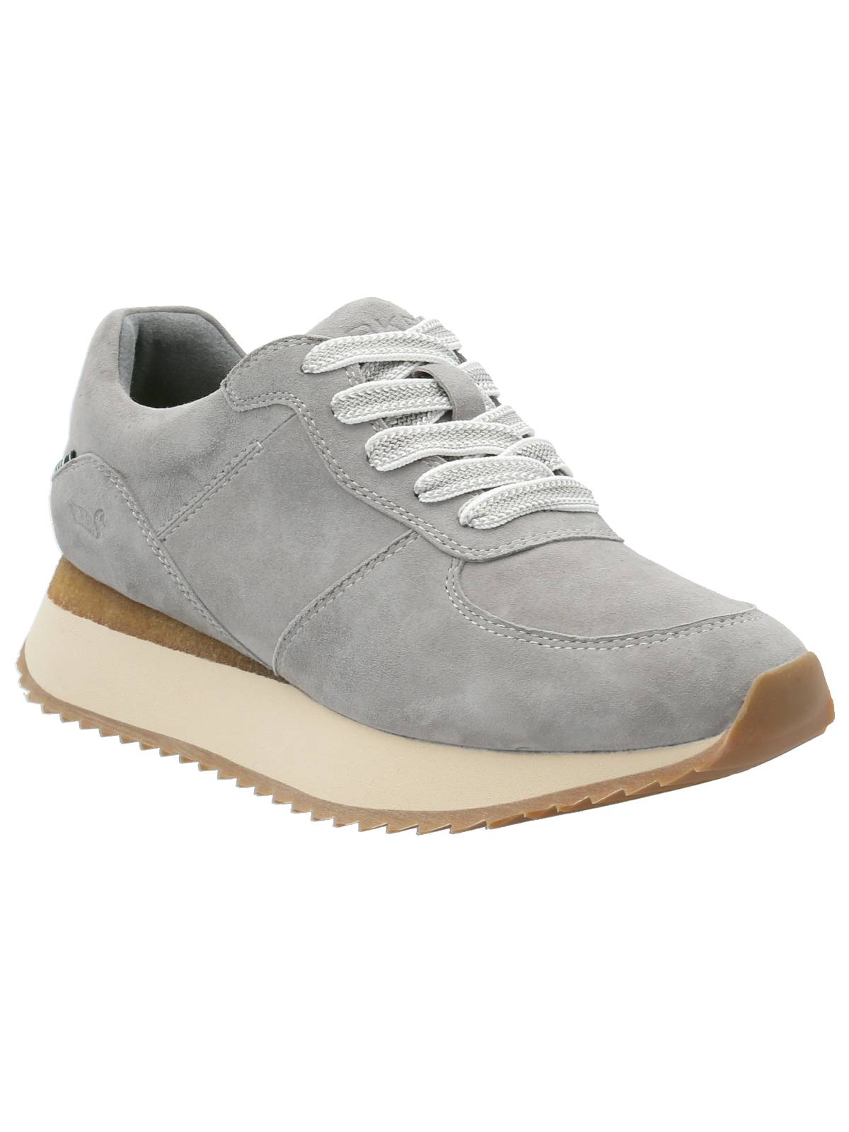 Zapatilla Cuero Mujer Viena Gris Rockford