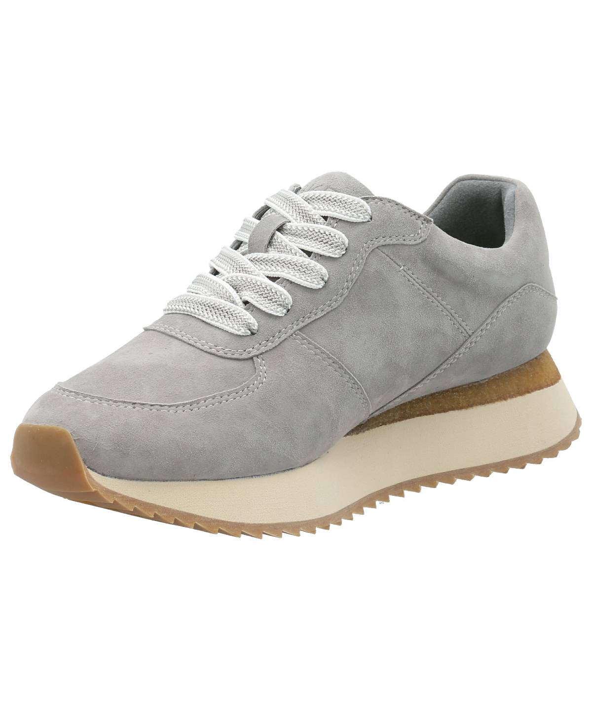 Zapatilla Cuero Mujer Viena Gris Rockford