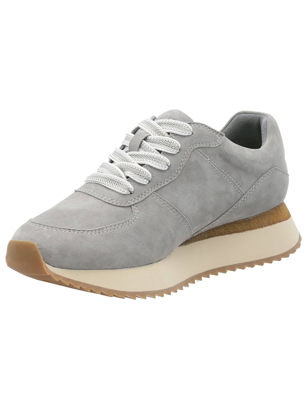 Zapatilla Cuero Mujer Viena Gris Rockford