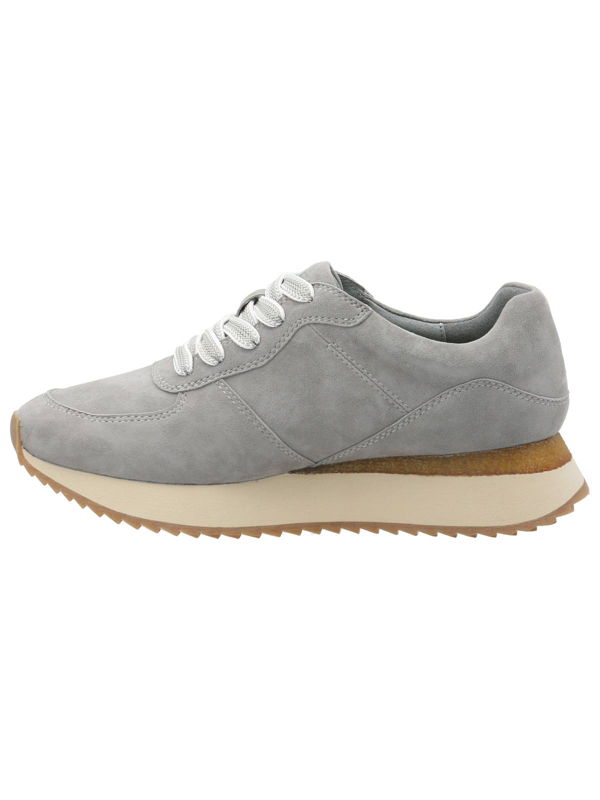 Zapatilla Cuero Mujer Viena Gris Rockford